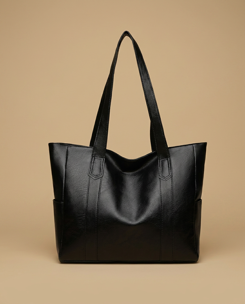 Sac cabas Lifu en cuir grand format