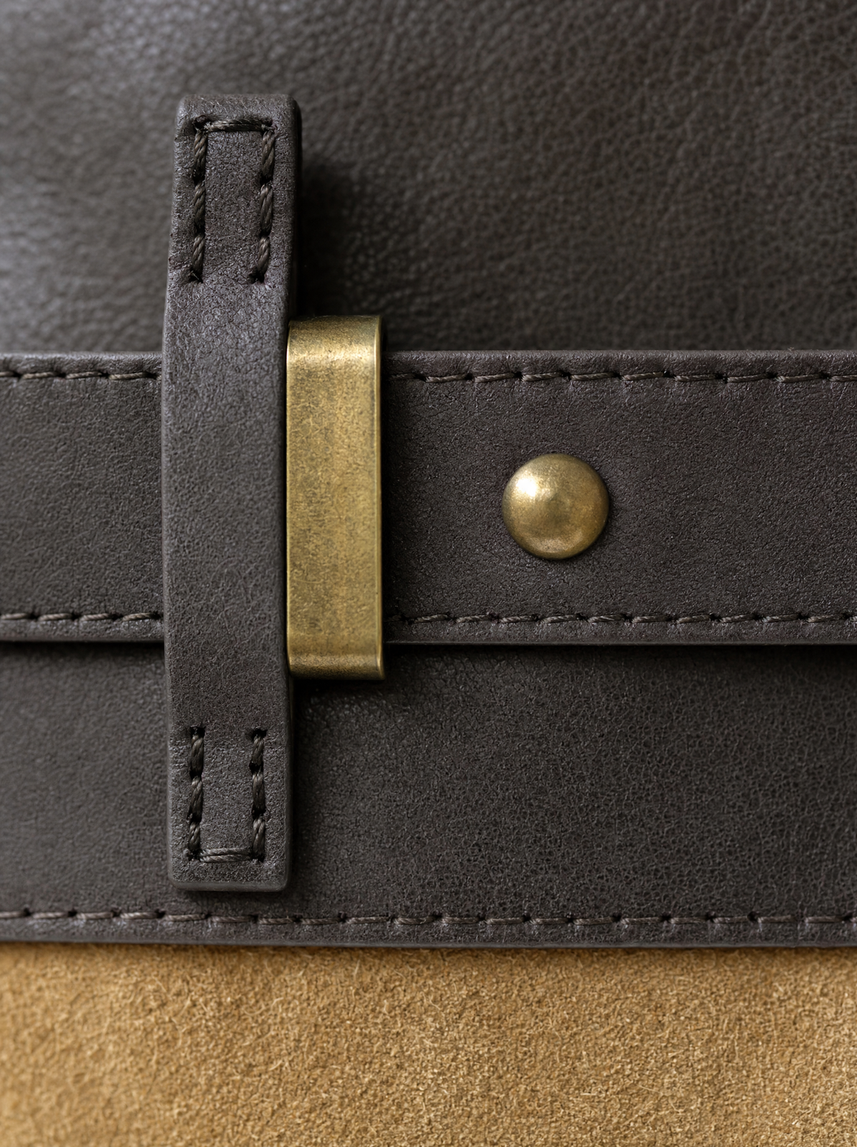 Sac cabas Lupo en daim
