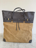 Sac cabas Lupo en daim
