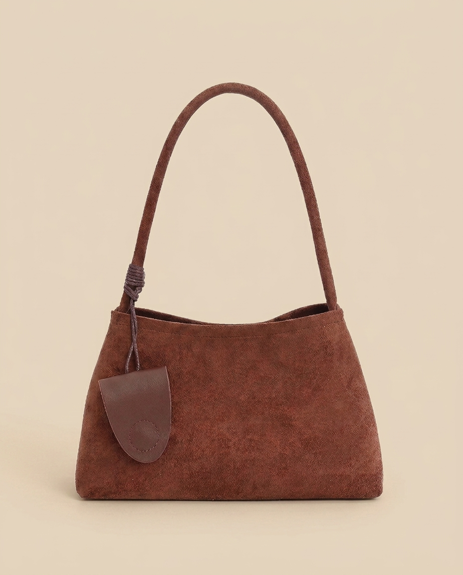 Sac porté épaule Mufu en daim mini