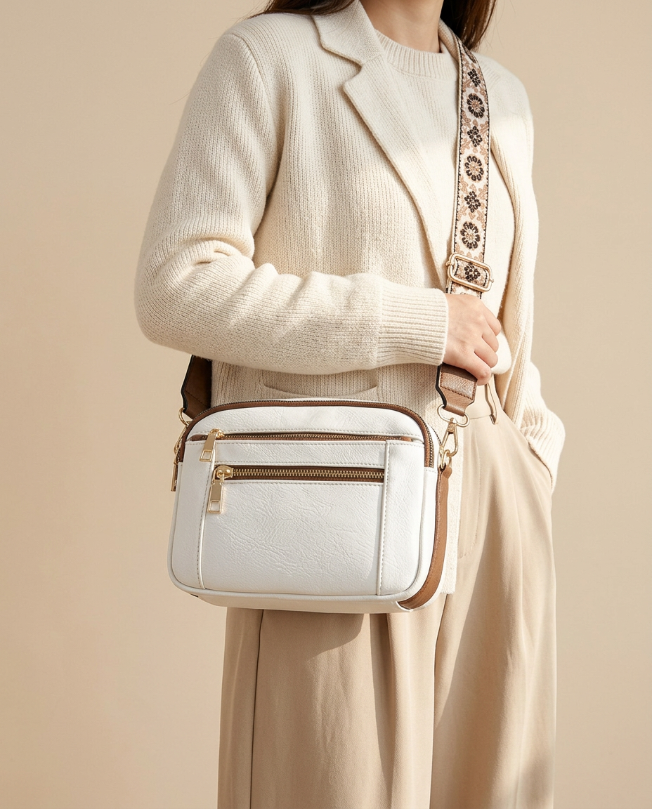 Sac bandoulière Rila brodé