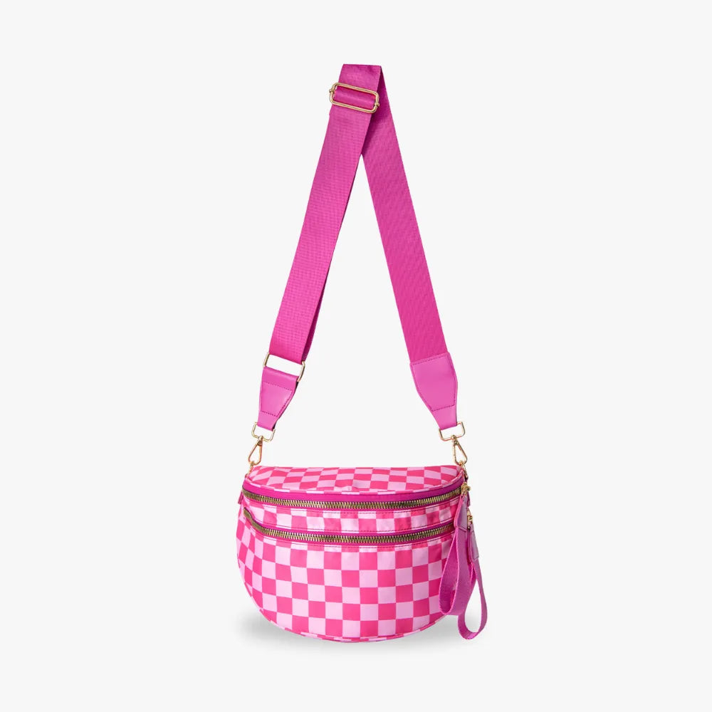 Coloris carreaux rose