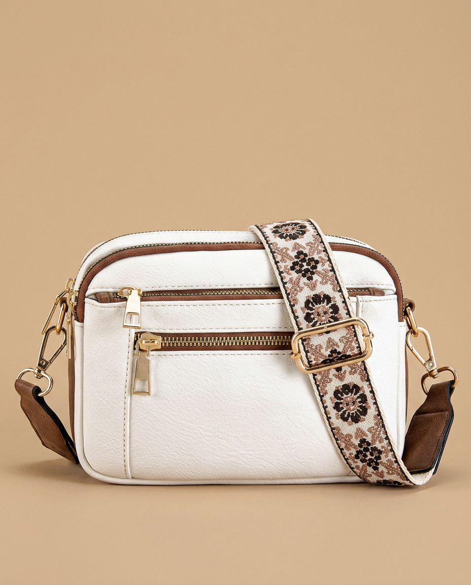 Sac bandoulière Rila brodé