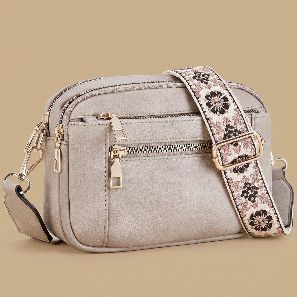 Sac bandoulière Rila brodé
