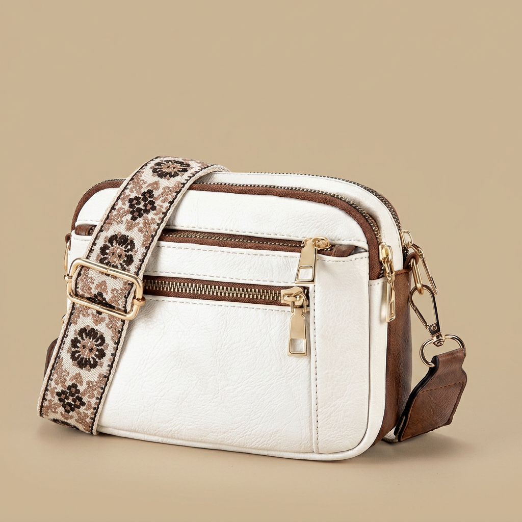 Sac bandoulière Rila brodé