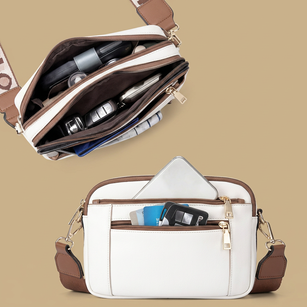 Sac bandoulière Rila brodé