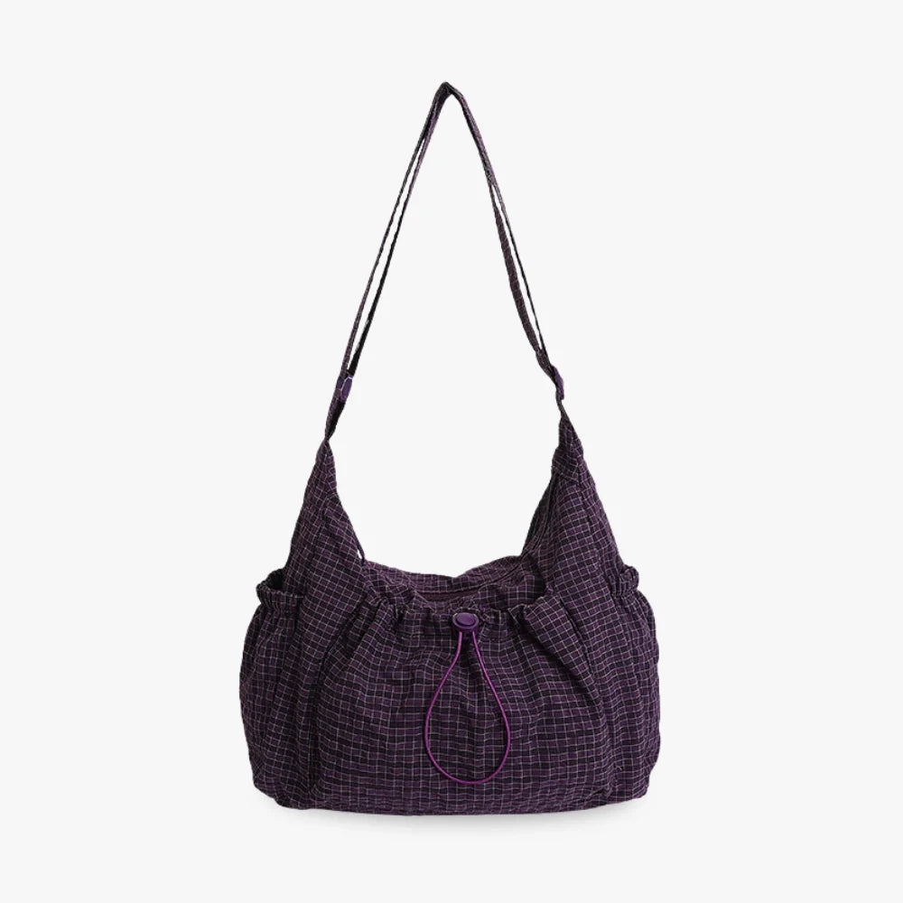Coloris carreaux violet