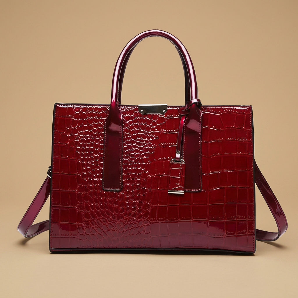 Sac cabas Benu effet croco
