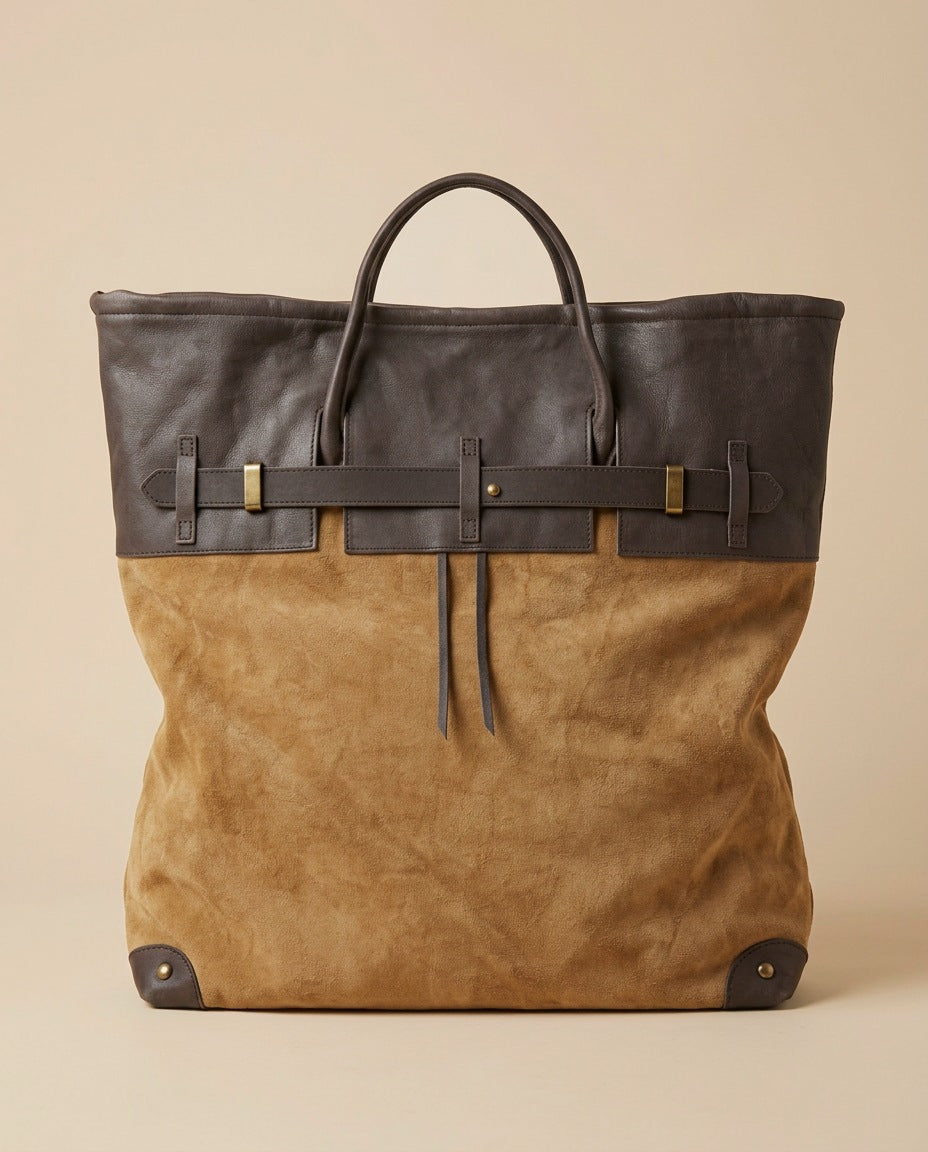 Sac cabas lupo en daim