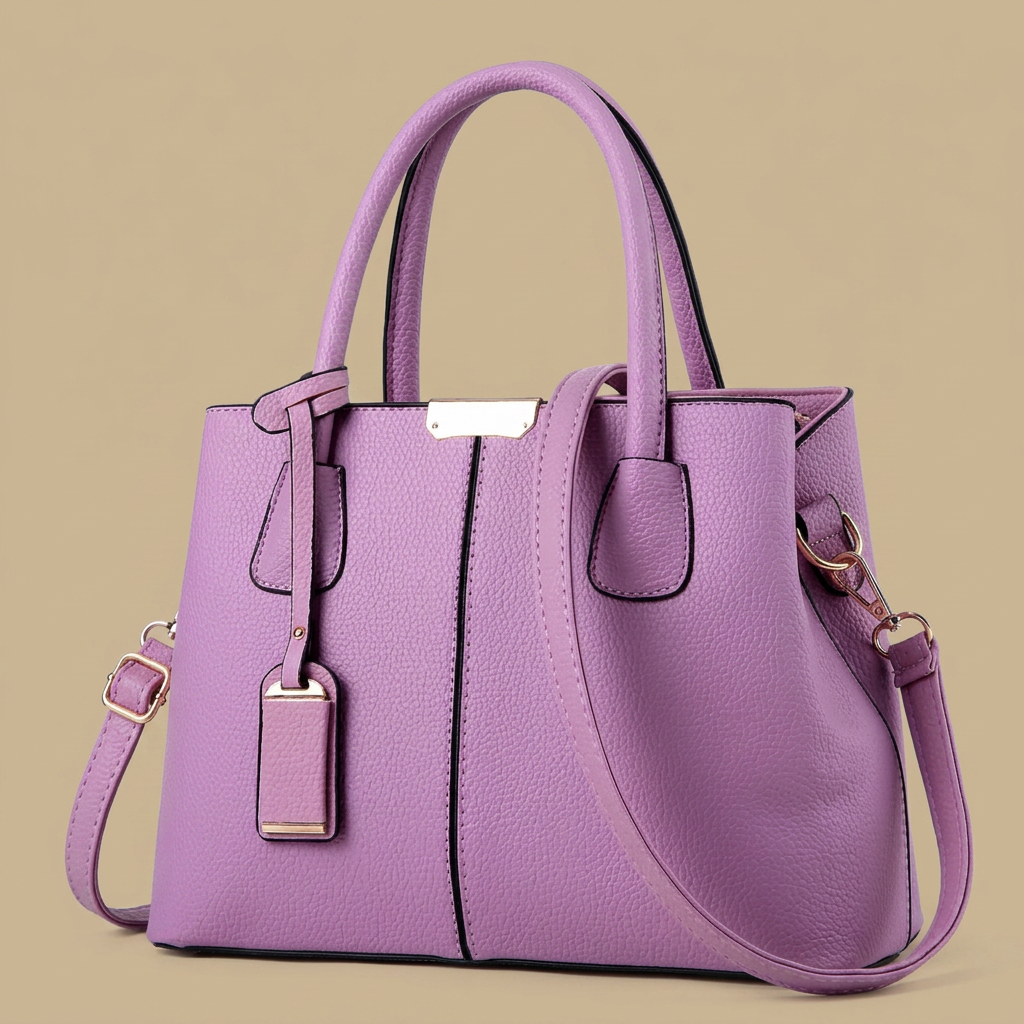 Sac cabas Nasa grainé en cuir