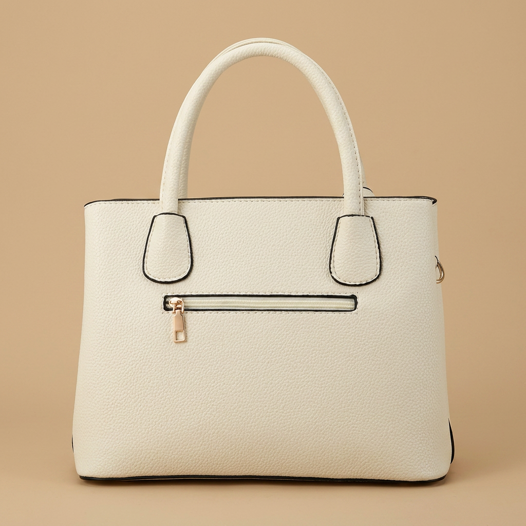Sac cabas Nasa grainé en cuir