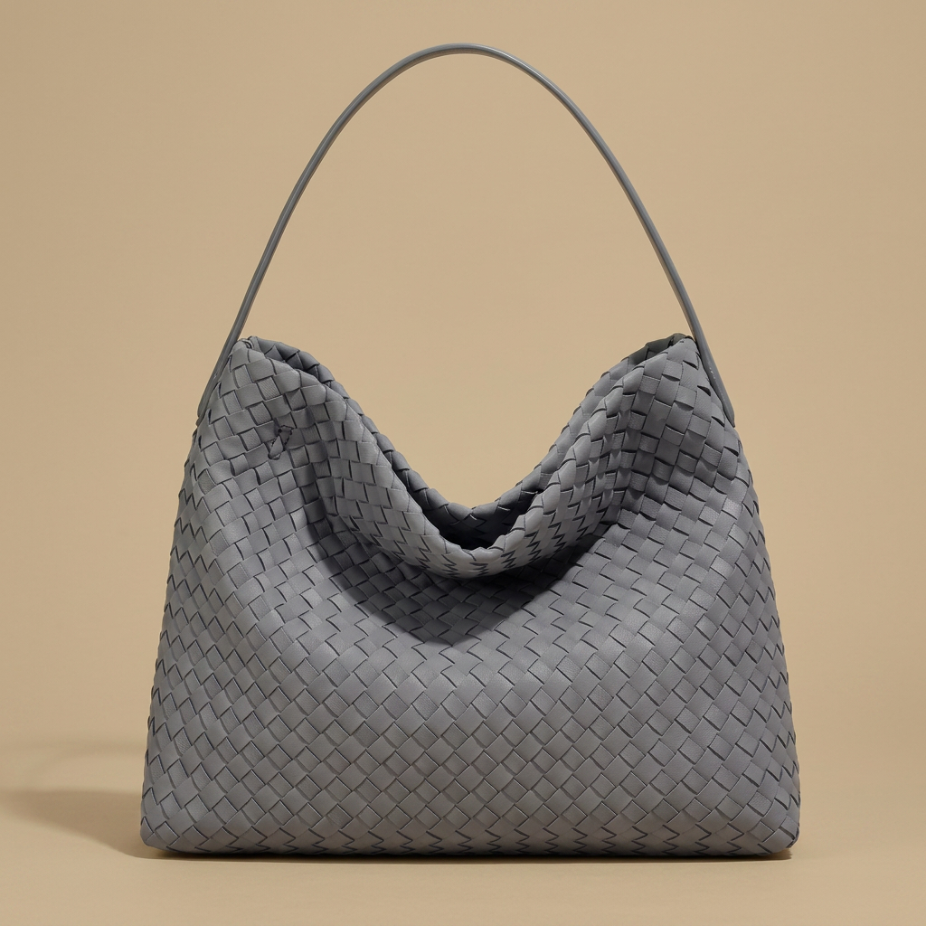 Sac hobo Muro en daim tressé