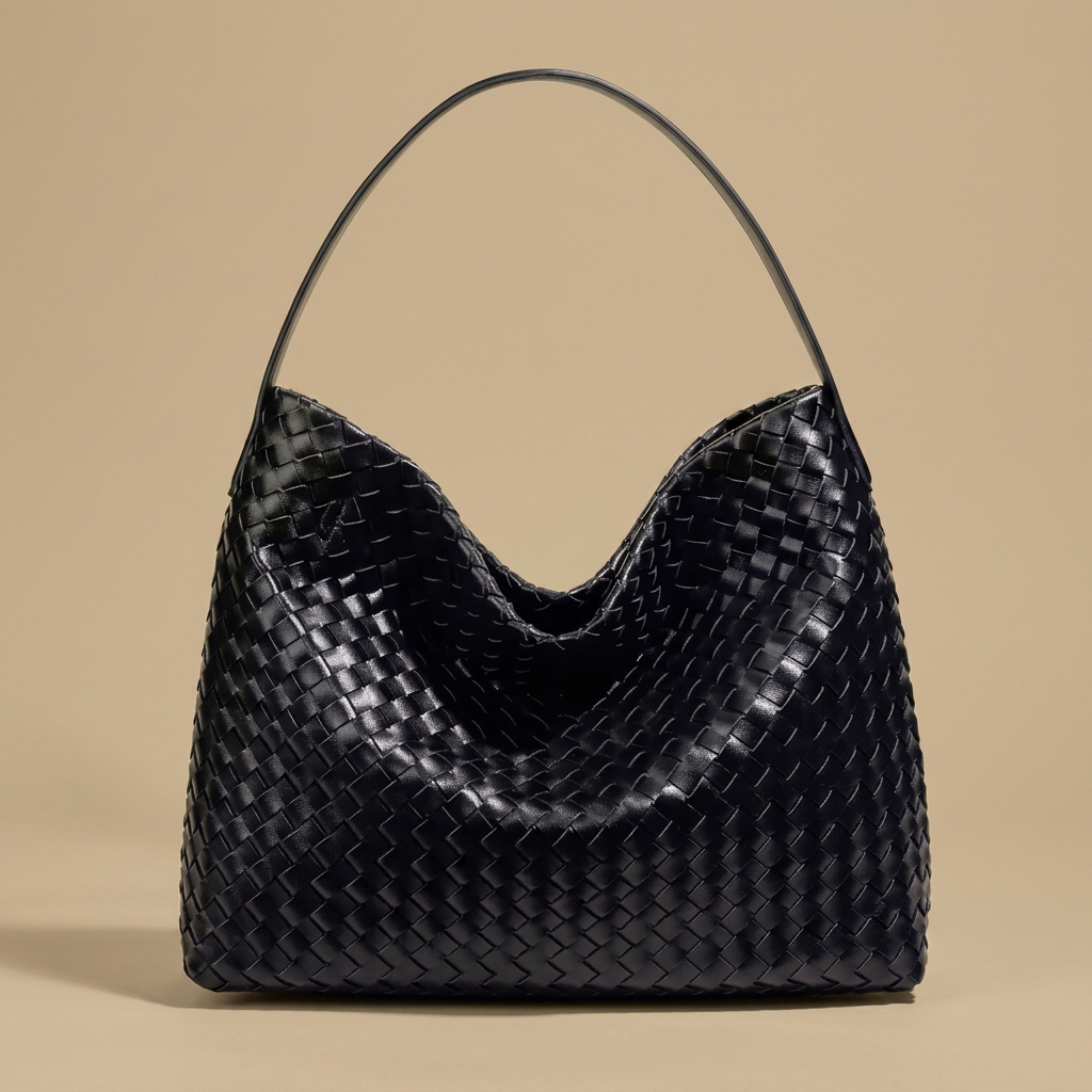 Sac hobo Muro en daim tressé