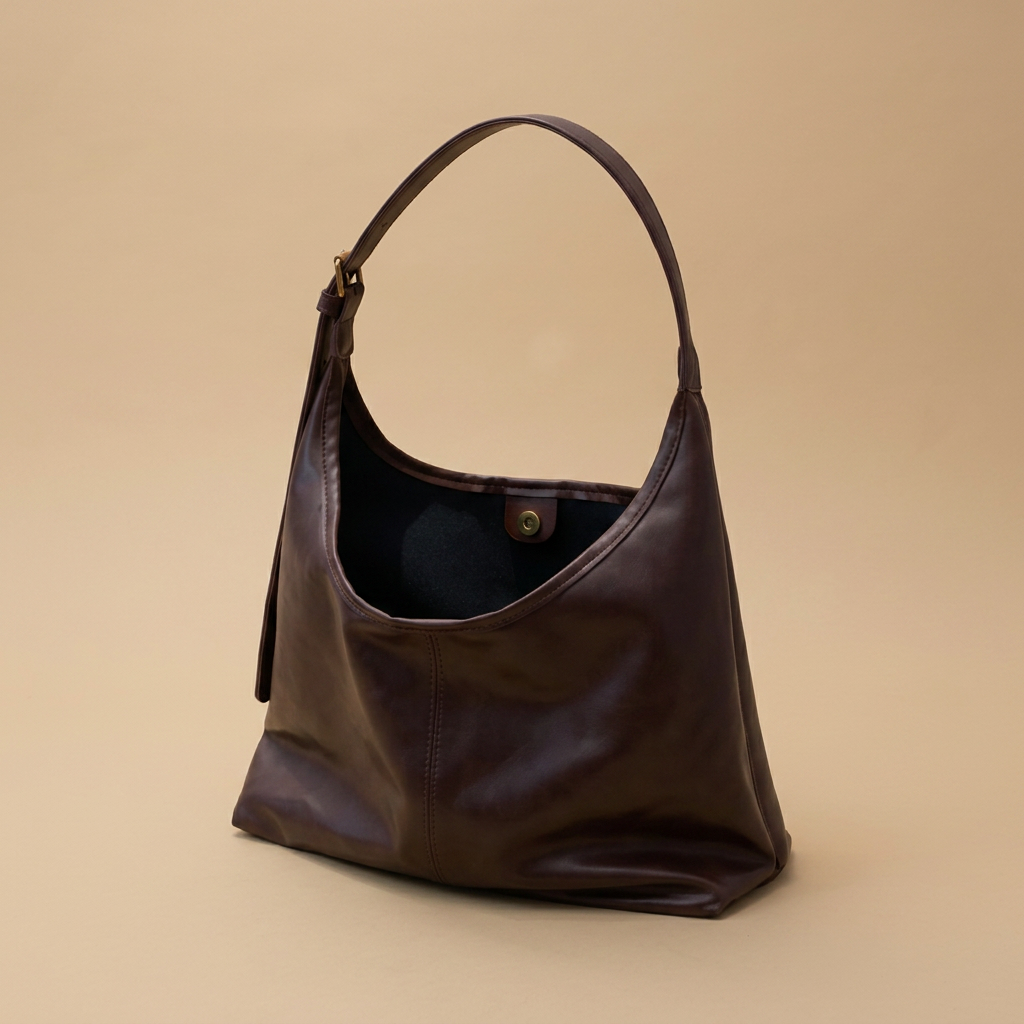 Sac hobo Piki en simili cuir