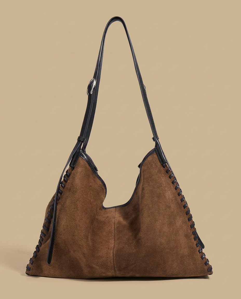 Sac hobo Rili à surpiqûres