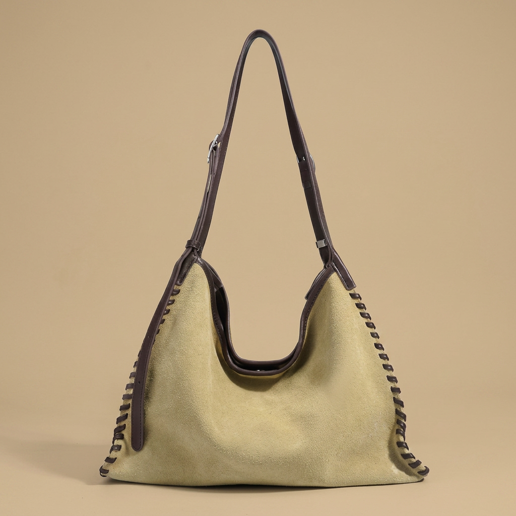 Sac hobo Rili à surpiqûres