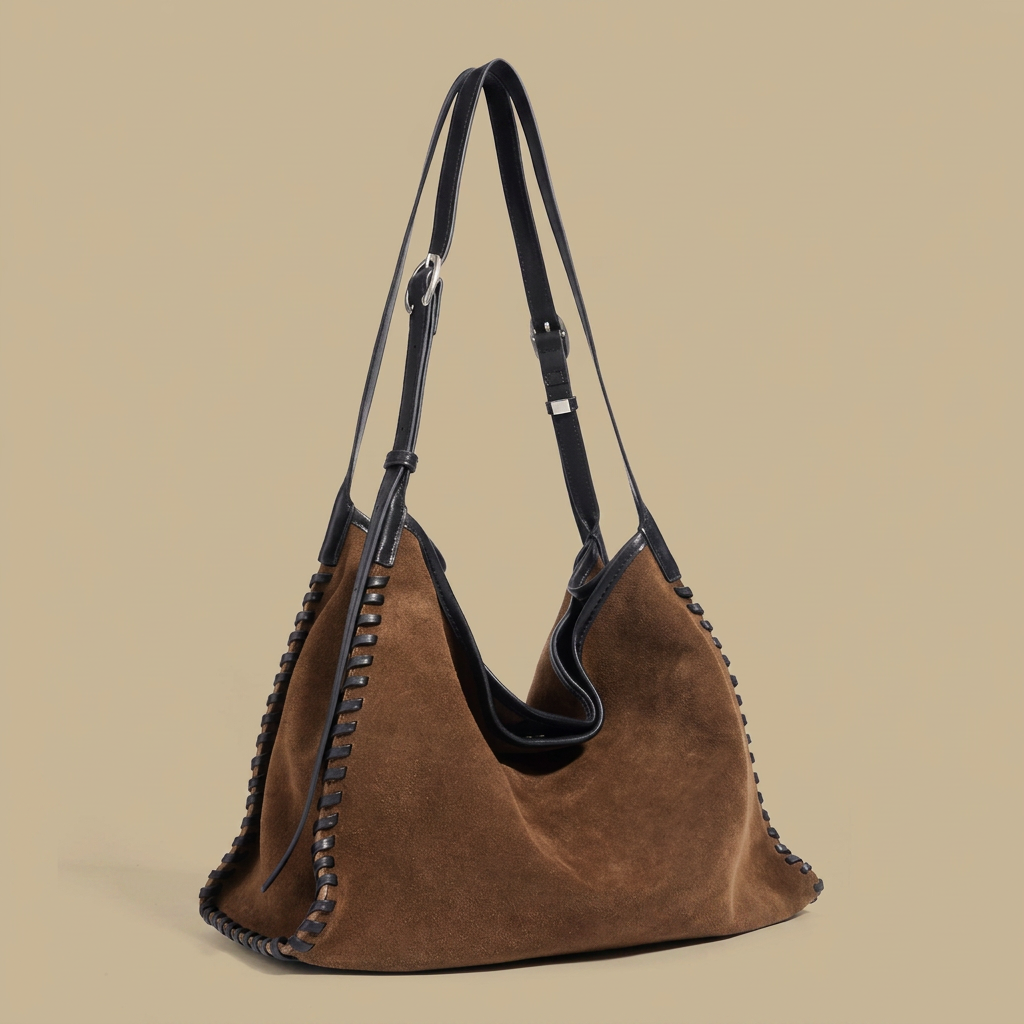 Sac hobo Rili à surpiqûres