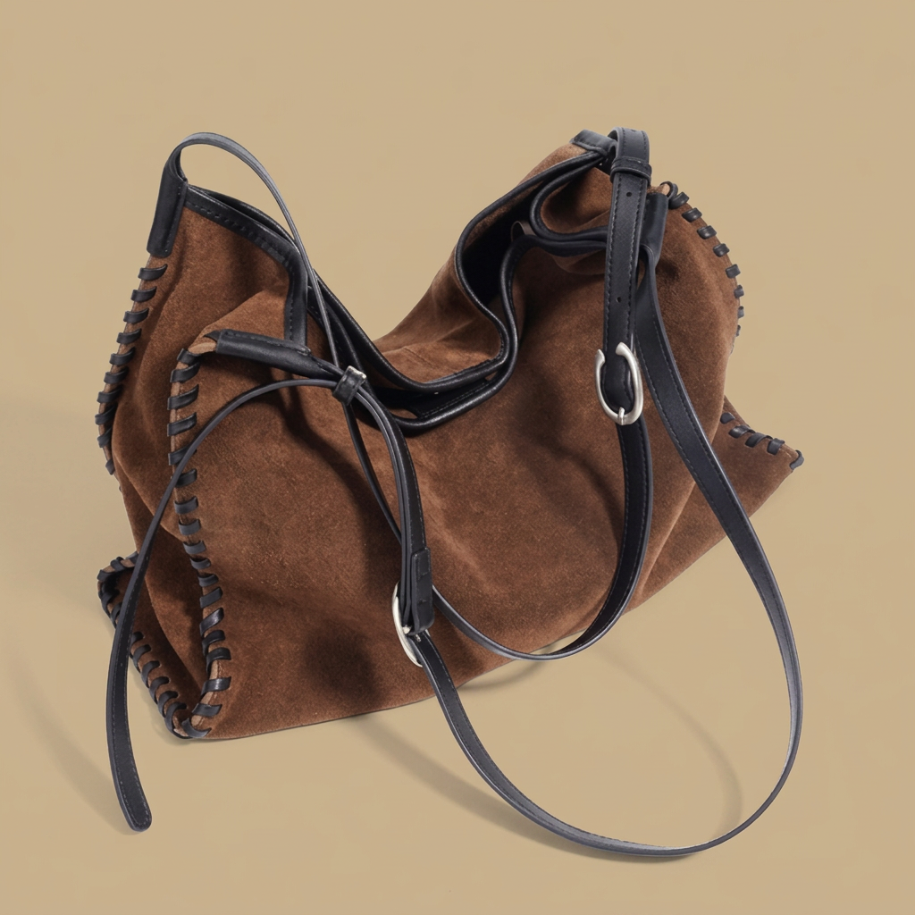 Sac hobo Rili à surpiqûres