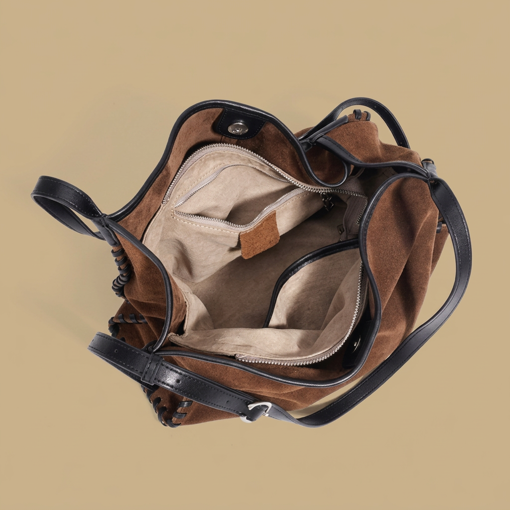 Sac hobo Rili à surpiqûres