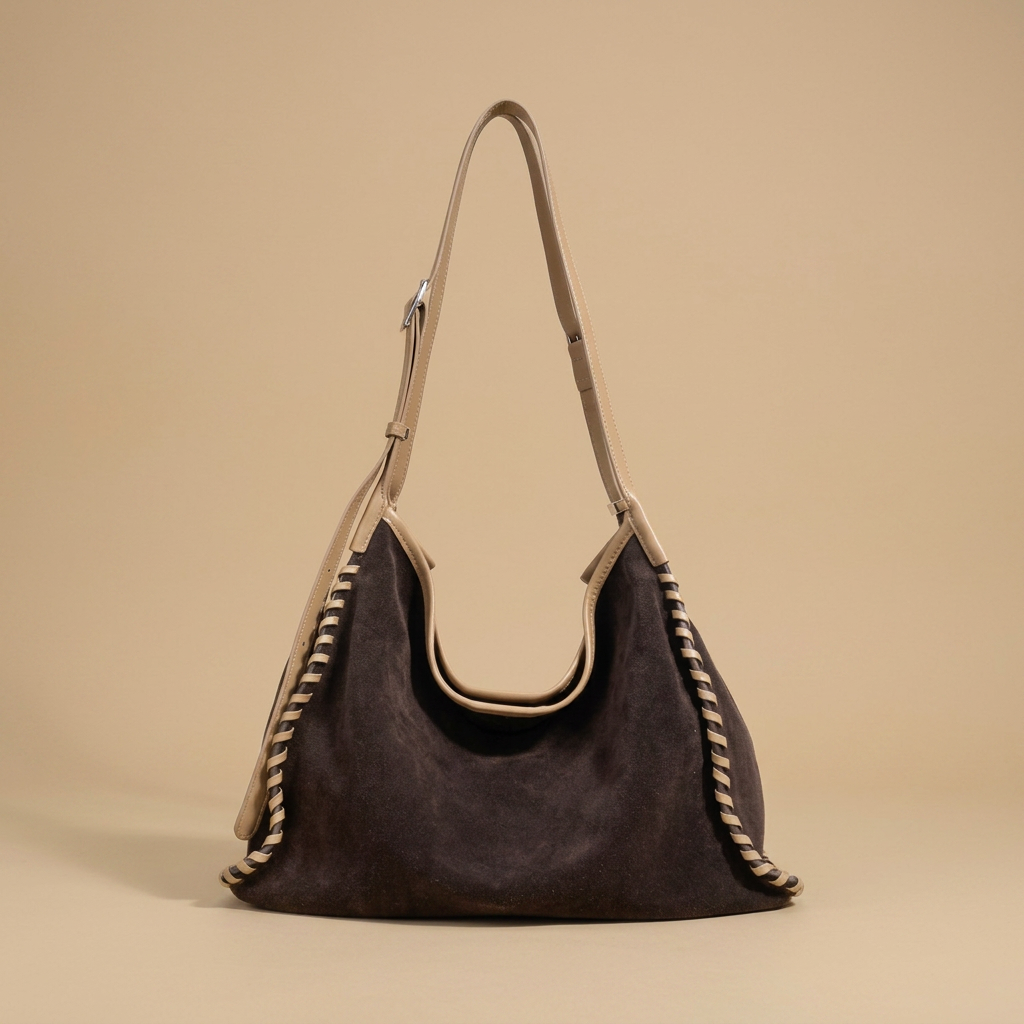 Sac hobo Rili à surpiqûres