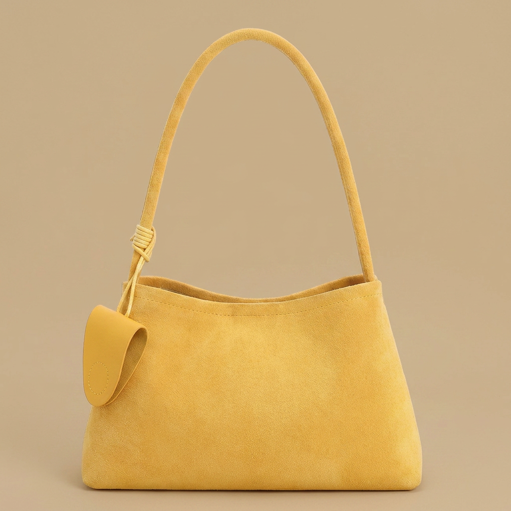 Sac porté épaule Mufu en daim mini