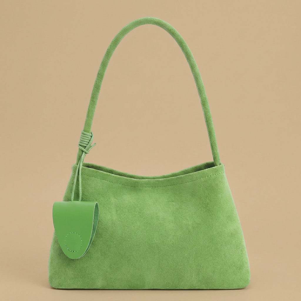 Sac porté épaule Mufu en daim mini