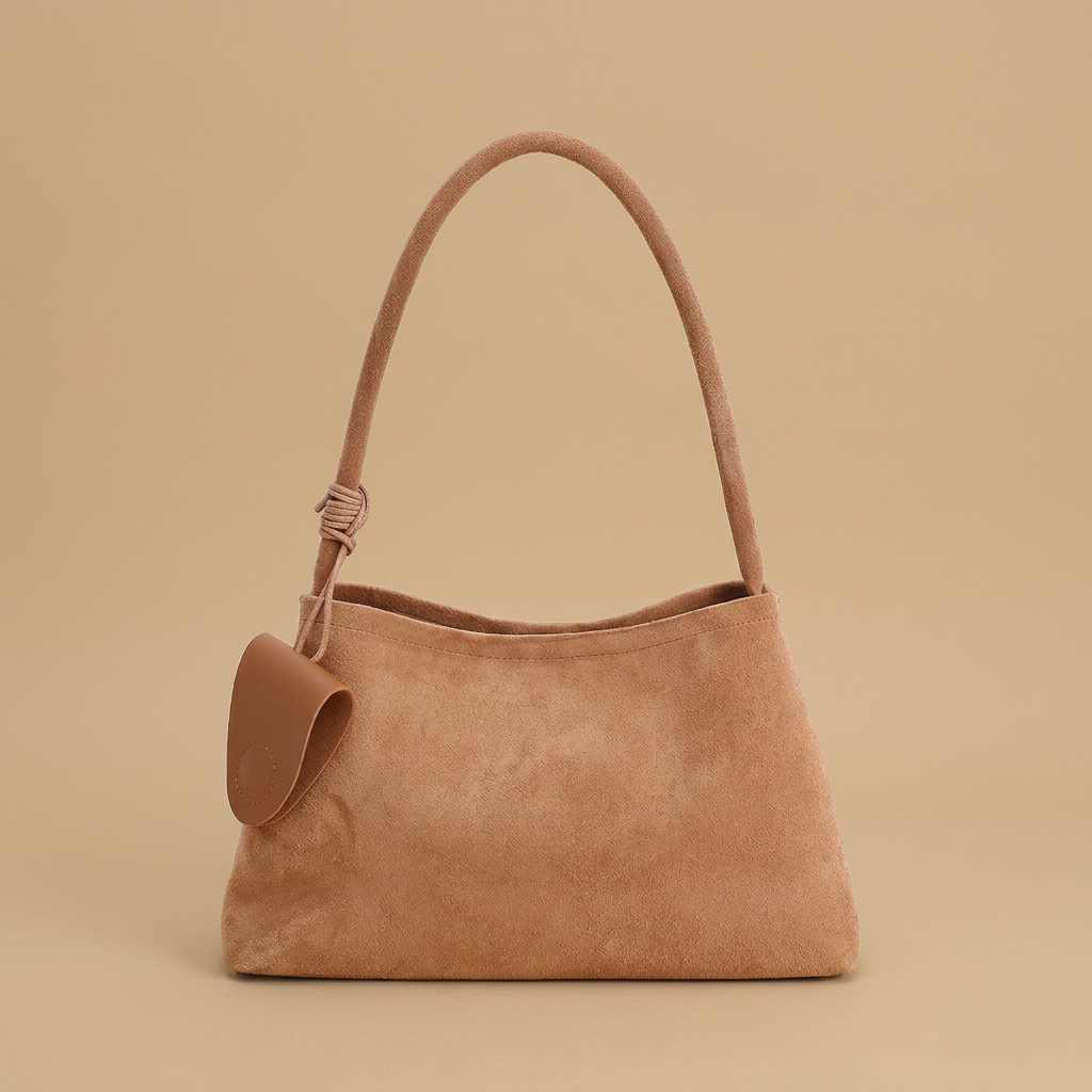 Sac porté épaule Mufu en daim mini