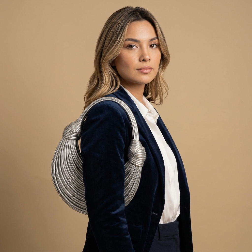 Sac porté épaule Rita finitions dorées