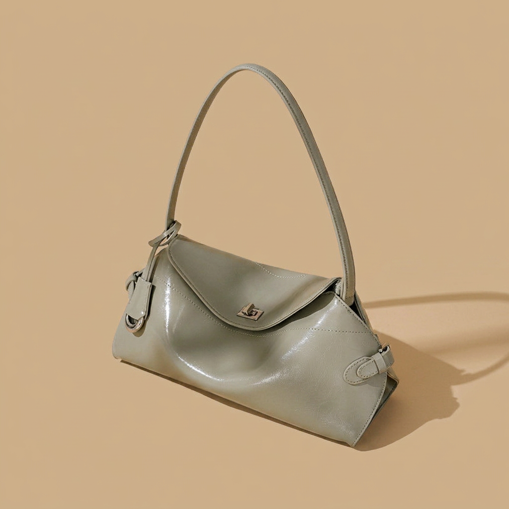 Sac porté épaule Ronu fermoir tournant