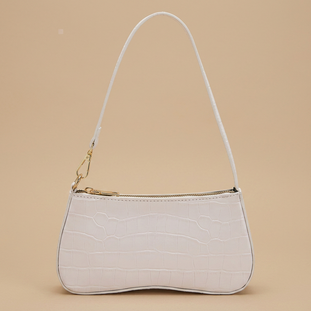 Sac porté épaule Tayo effet croco