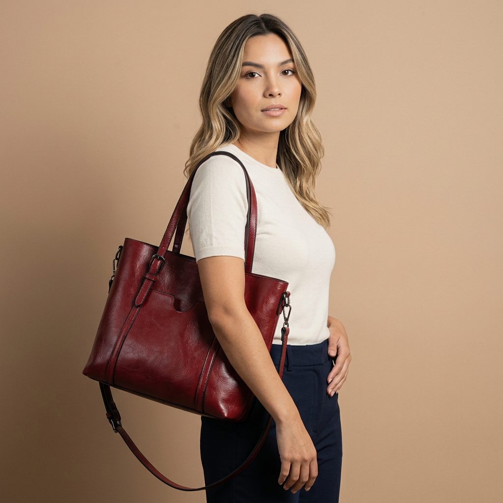 Sac cabas Toko en cuir