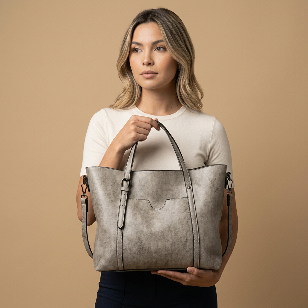 Sac cabas Toko en cuir