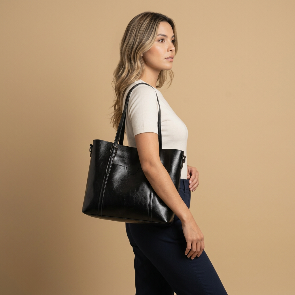 Sac cabas Toko en cuir