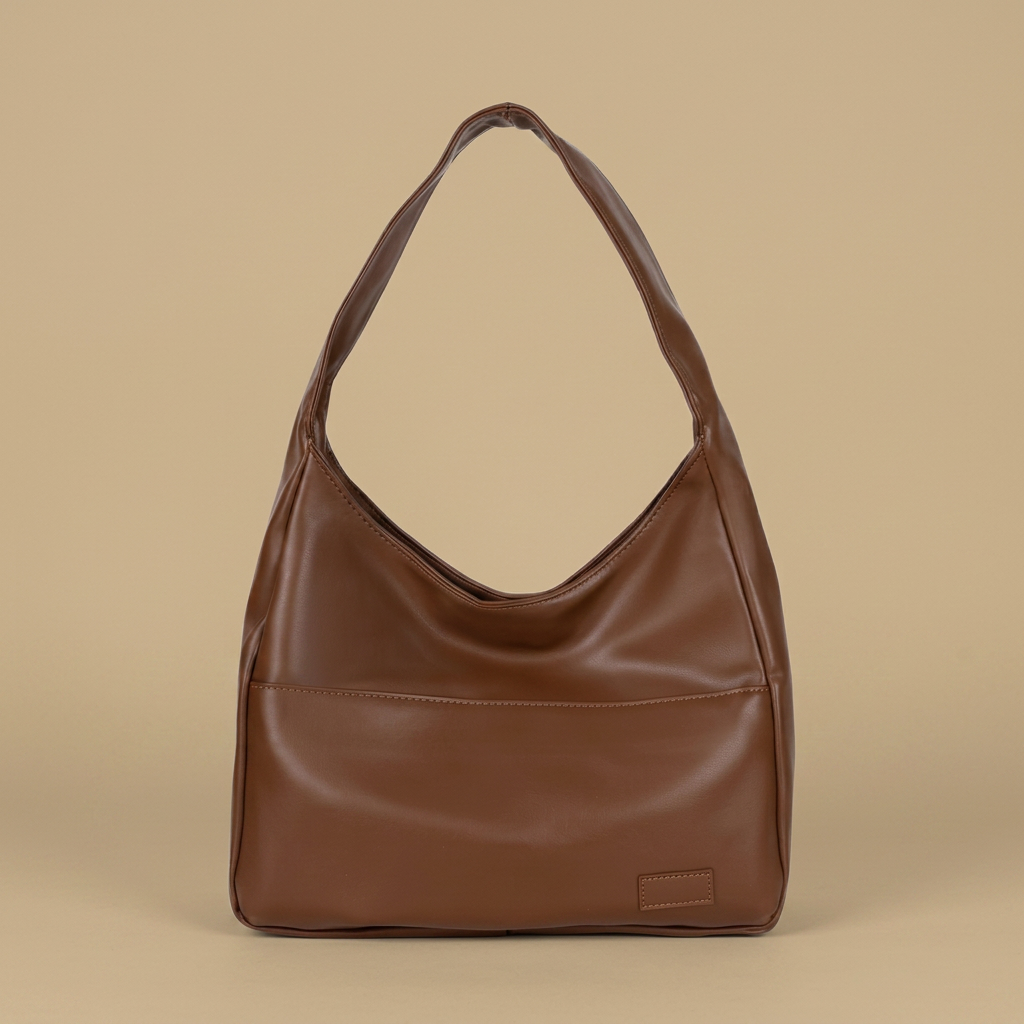 Sac bandoulière Roka grainé en cuir