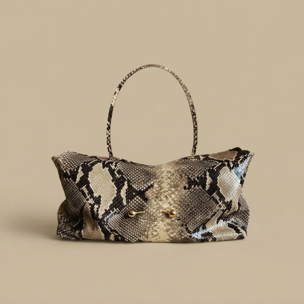 Sac porté épaule Kiri finitions dorées