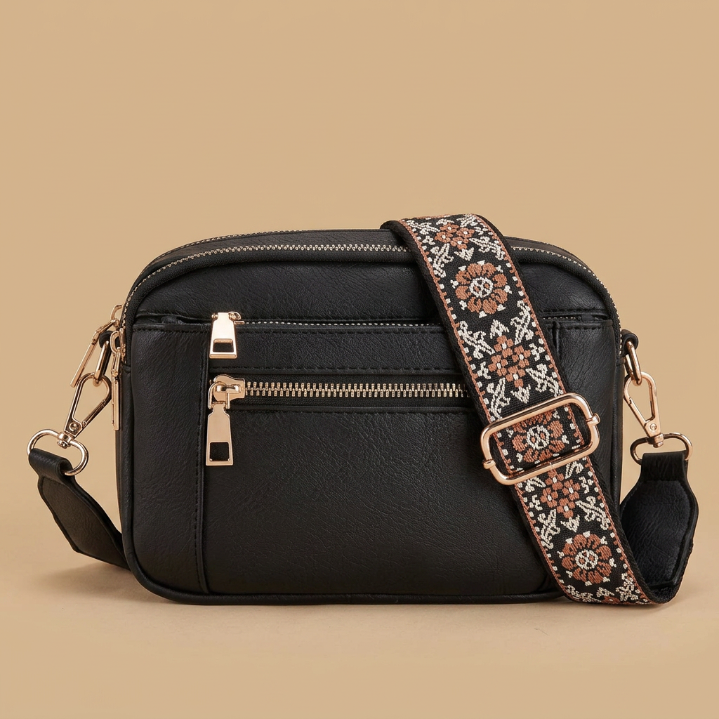 Sac bandoulière Rila brodé