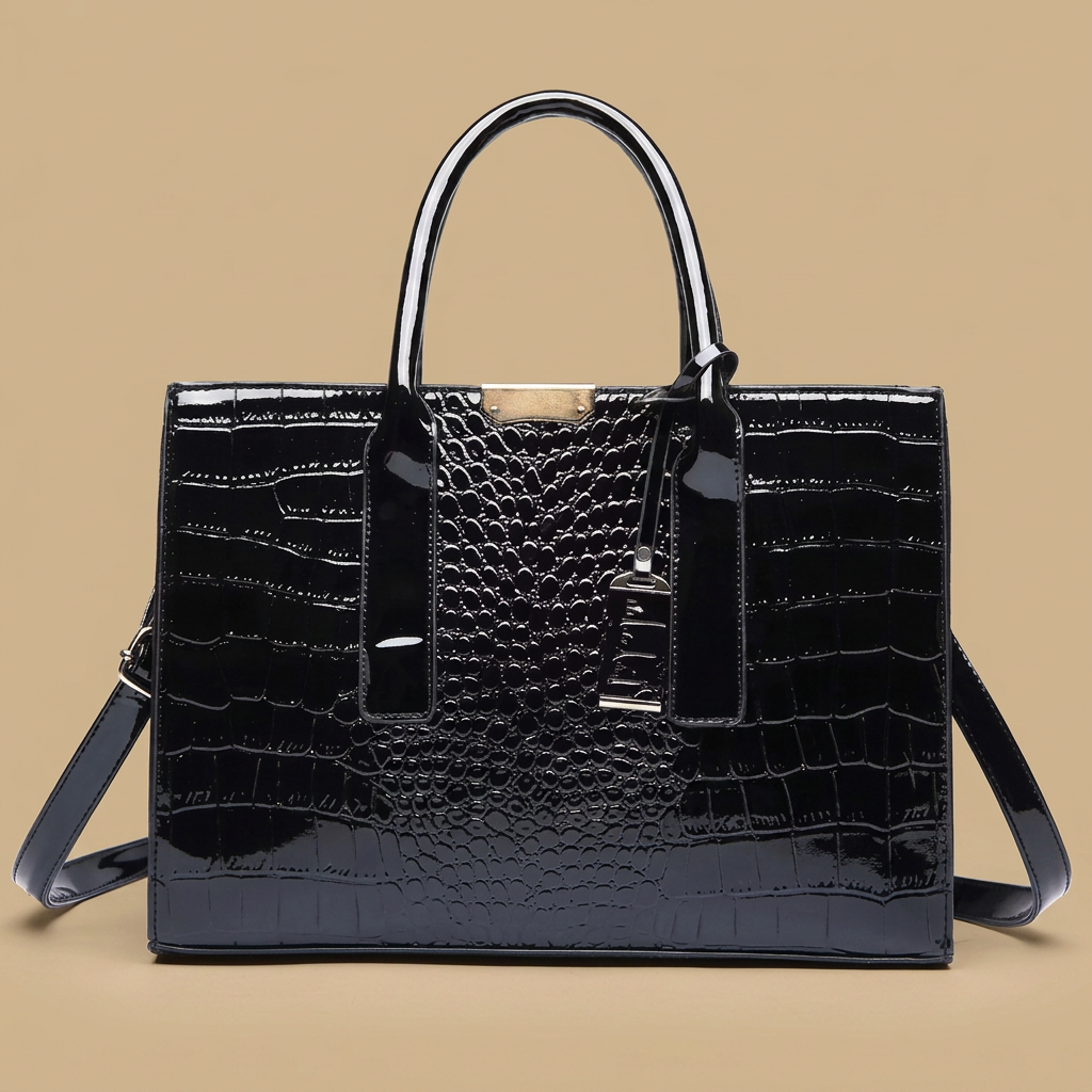 Sac cabas Benu effet croco