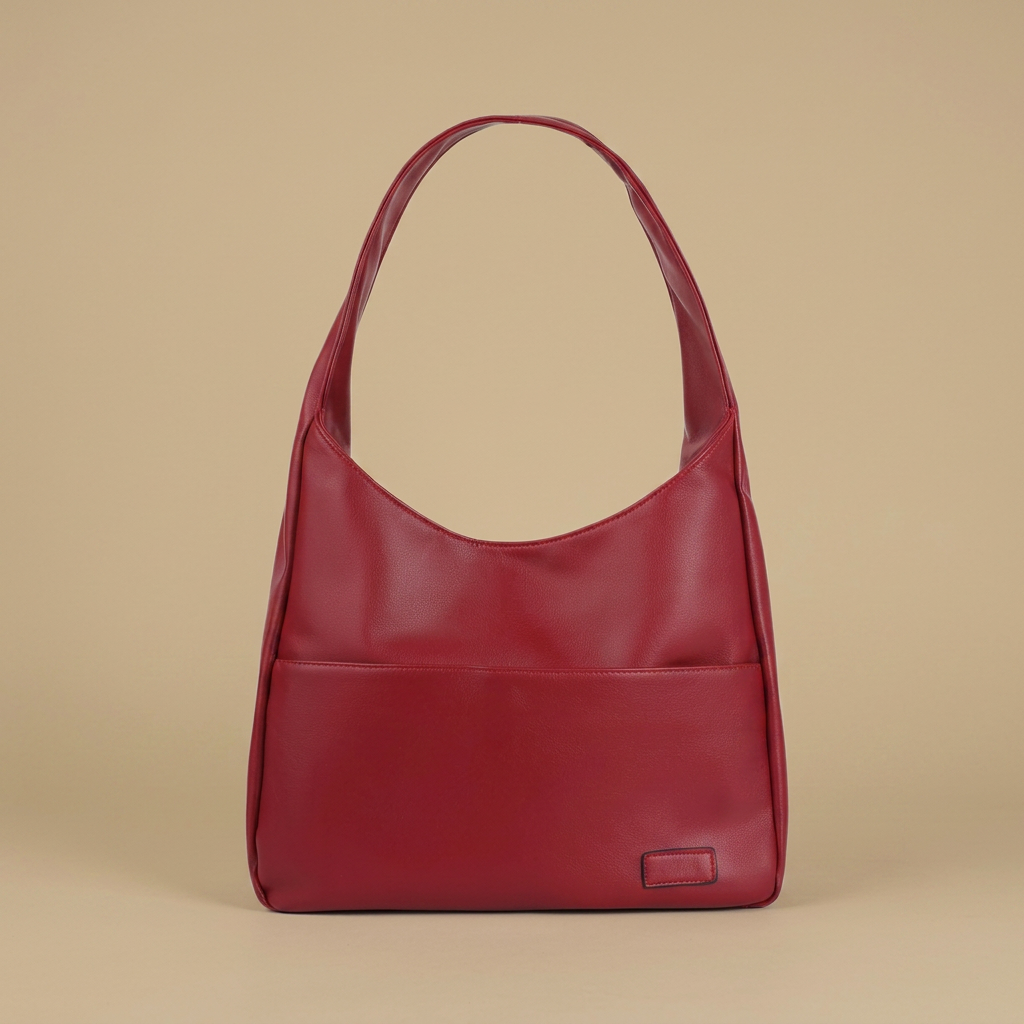 Sac bandoulière Roka grainé en cuir