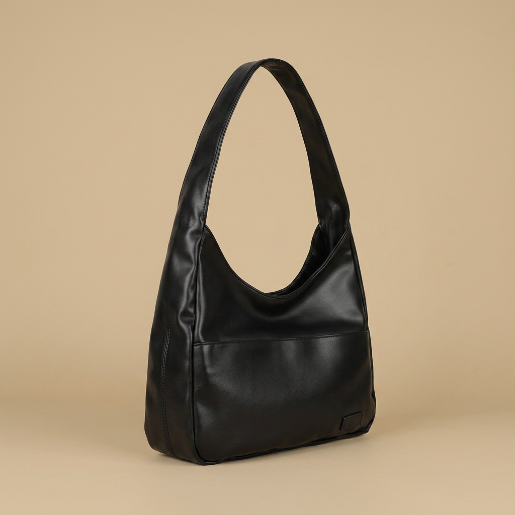 Sac bandoulière Roka grainé en cuir