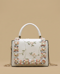 Sac bandoulière Nifu en dentelle florale