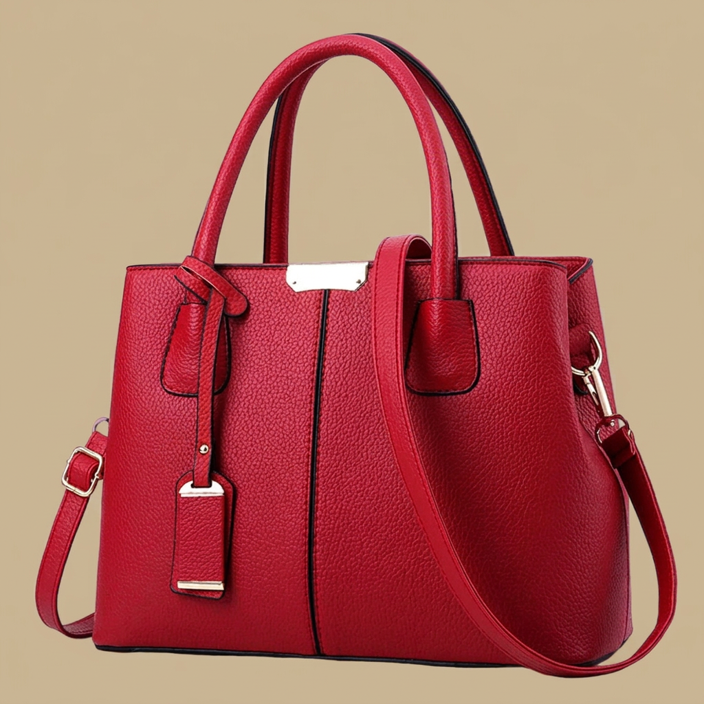 Sac cabas Nasa grainé en cuir