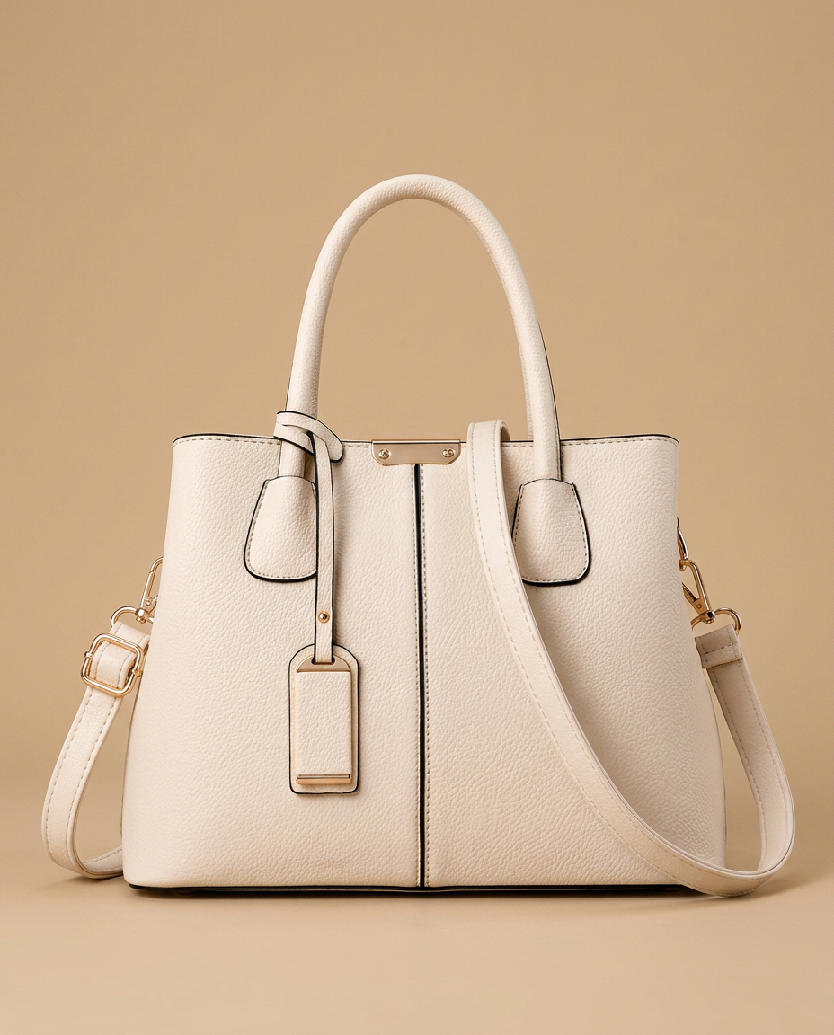 Sac cabas Nasa grainé en cuir