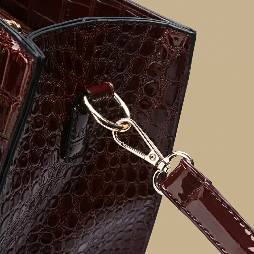 Sac cabas Benu effet croco