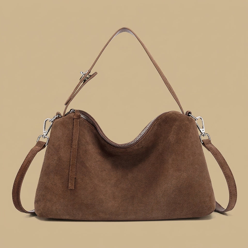 Sac cabas Mome en daim