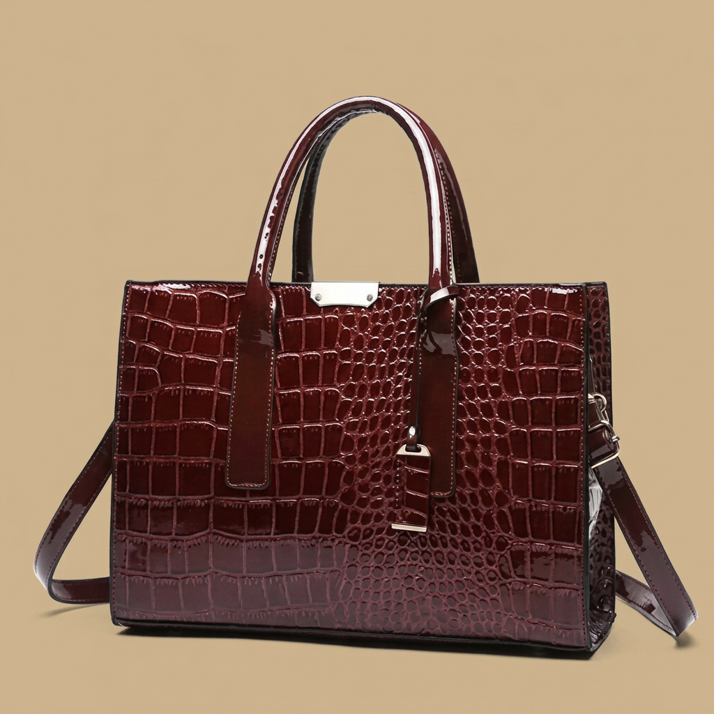 Sac cabas Benu effet croco